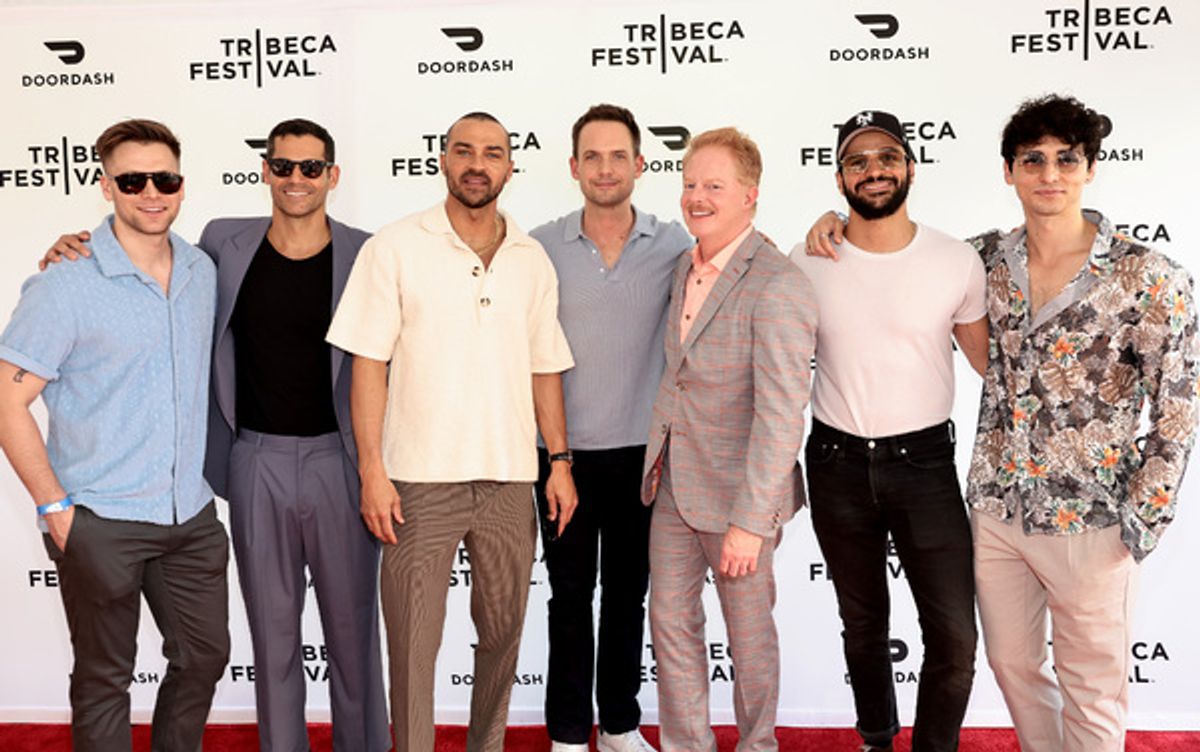 Carl Lundstedt, Jesse Williams, Patrick Adams, Jesse Tyler Ferguson, and Hiram Delgado  at 