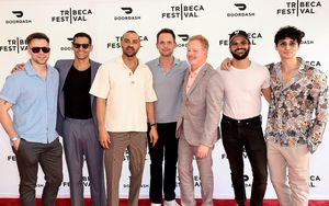 Carl Lundstedt, Jesse Williams, Patrick Adams, Jesse Tyler Ferguson, and Hiram Delgad Photo