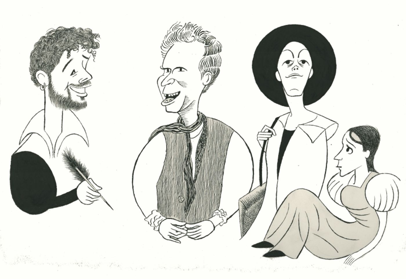 Ken Fallin Draws the Stage - JANE ANGER  Image