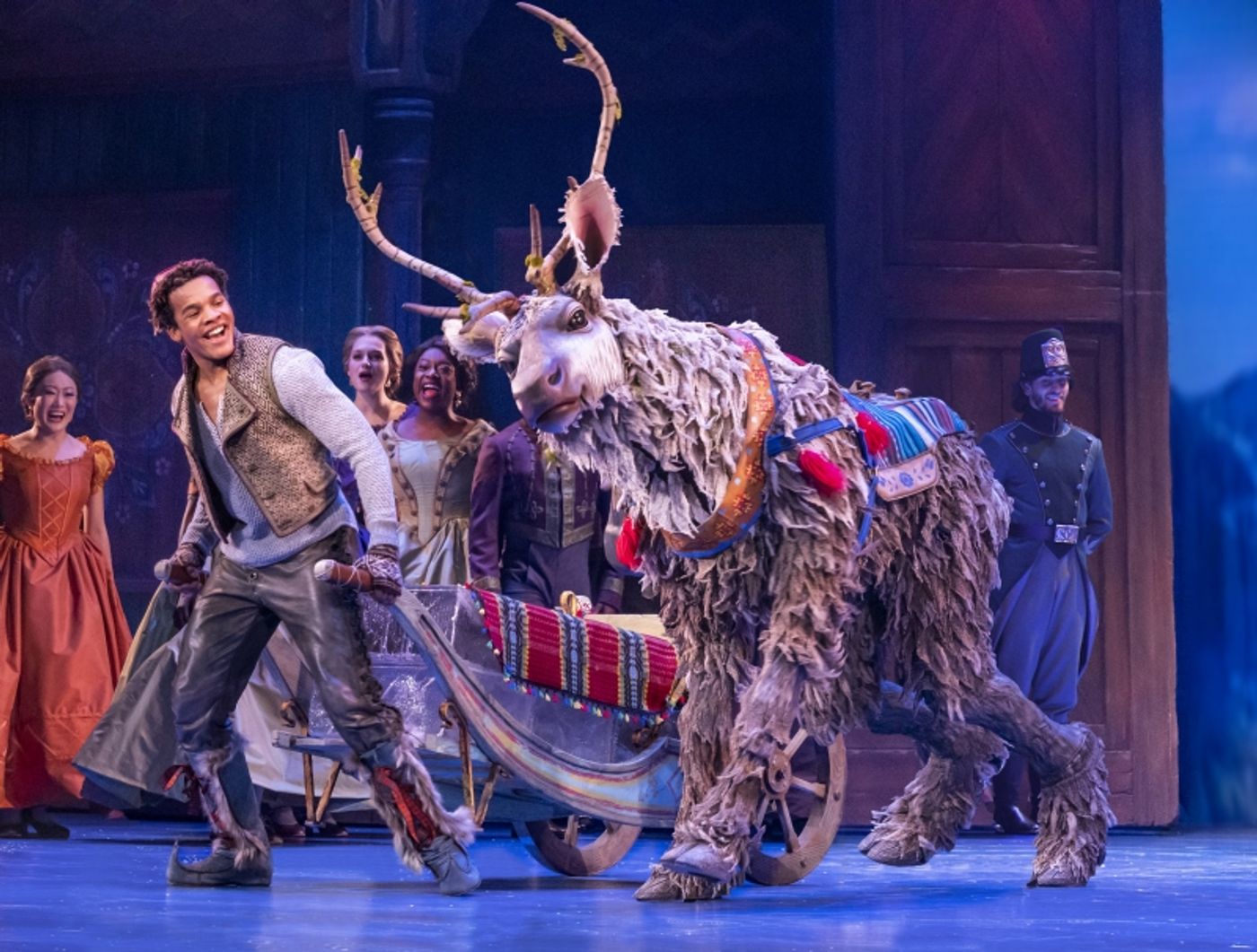 Interview: Collin Baja & Evan Strand Play the Loveable Reindeer, Sven in DISNEY'S FROZEN at Hobby Center For The Performing Arts  Image