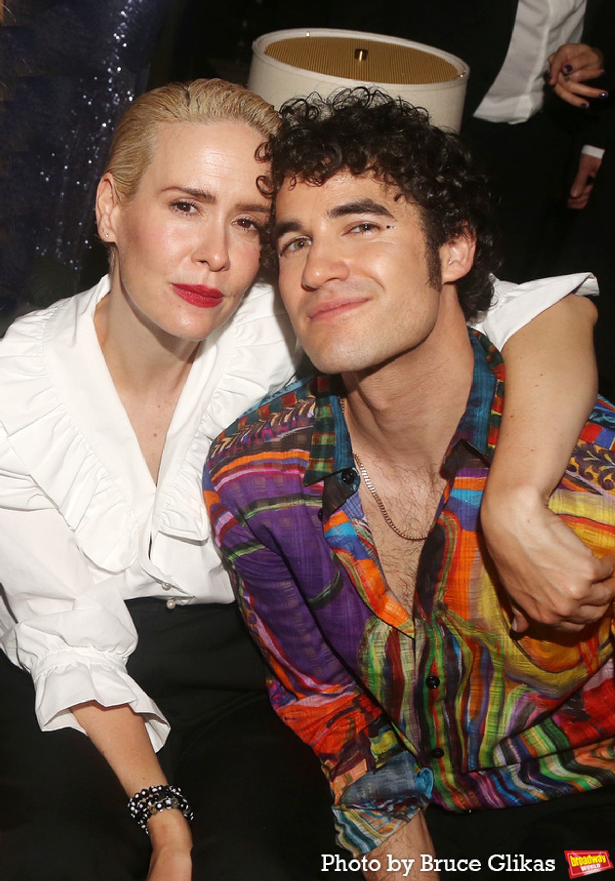 Sarah Paulson and Darren Criss at 