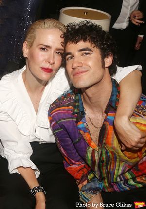 Sarah Paulson and Darren Criss @ BroadwayWorld Sarah Paulson and Darren Criss Photo