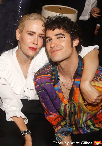 Sarah Paulson and Darren Criss Photo