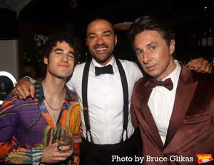 Darren Criss, Jesse Williams and Zach Braff Photo