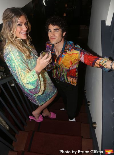 Mia Swier and Darren Criss Photo