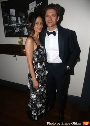 Ericka Hunter and Aaron Tveit @ BroadwayWorld Ericka Hunter and Aaron Tveit Photo