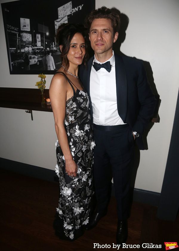 Ericka Hunter and Aaron Tveit Photo