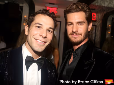 Skylar Astin and Andrew Garfield Photo