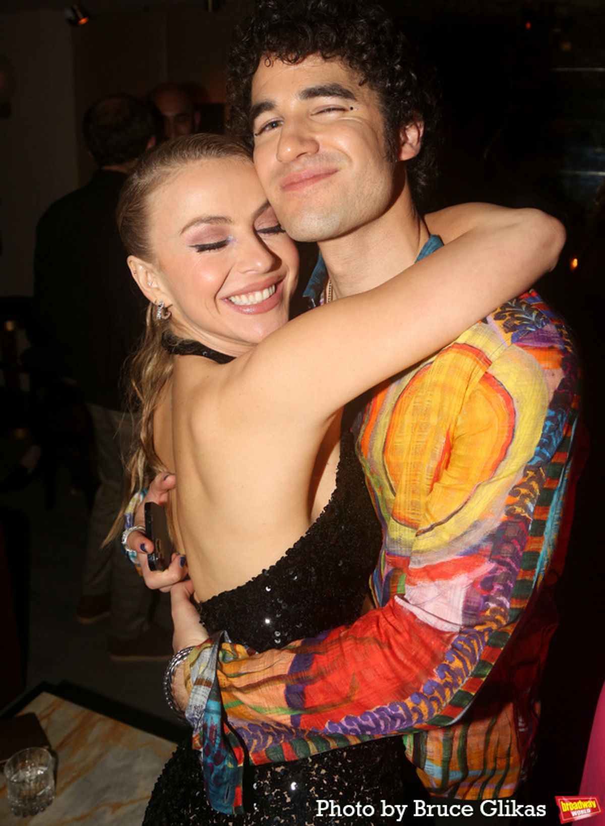 Julianne Hough and Darren Criss  at 