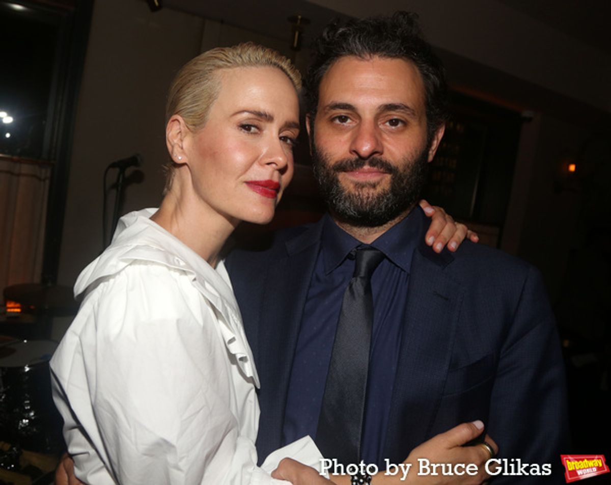Sarah Paulson and Arian Moayed  at 