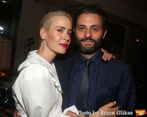 Sarah Paulson and Arian Moayed @ BroadwayWorld Sarah Paulson and Arian Moayed Photo