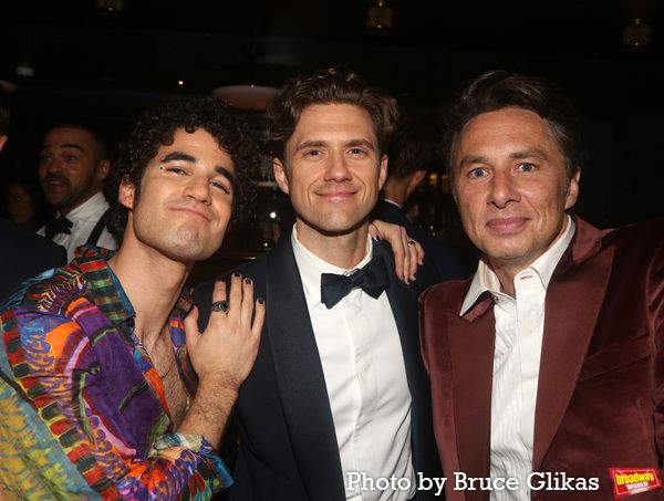 Darren Criss, Aaron Tveit and Zach Braff Photo