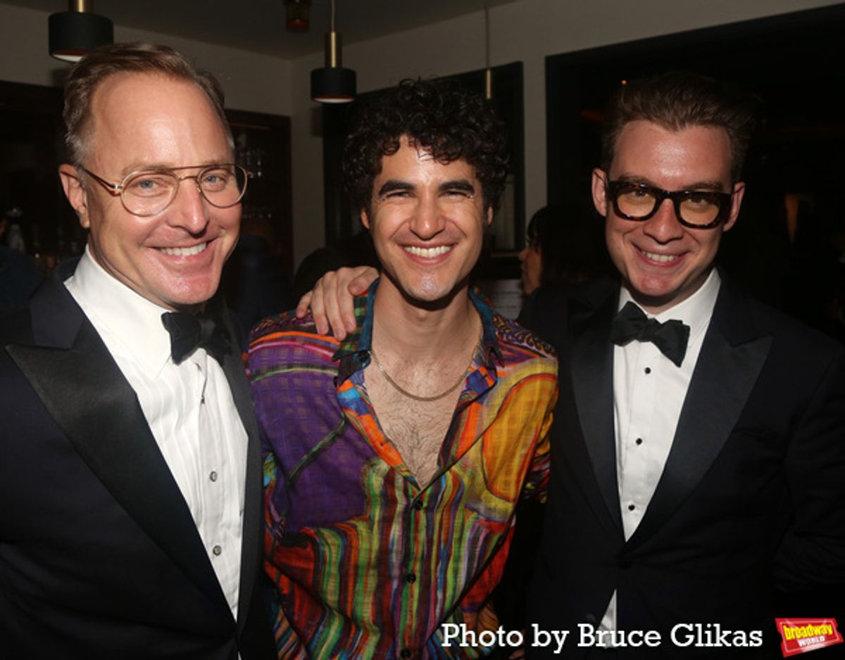 Scott Pask, Darren Criss and Tony Marion at 