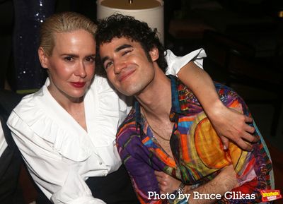 Sarah Paulson and Darren Criss Photo