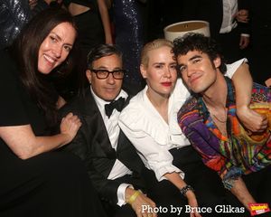Liz Paulson, Jason Weinberg, Sarah Paulson and Darren Criss @ BroadwayWorld Liz Paulson, Jason Weinberg, Sarah Paulson and Darren Criss Photo