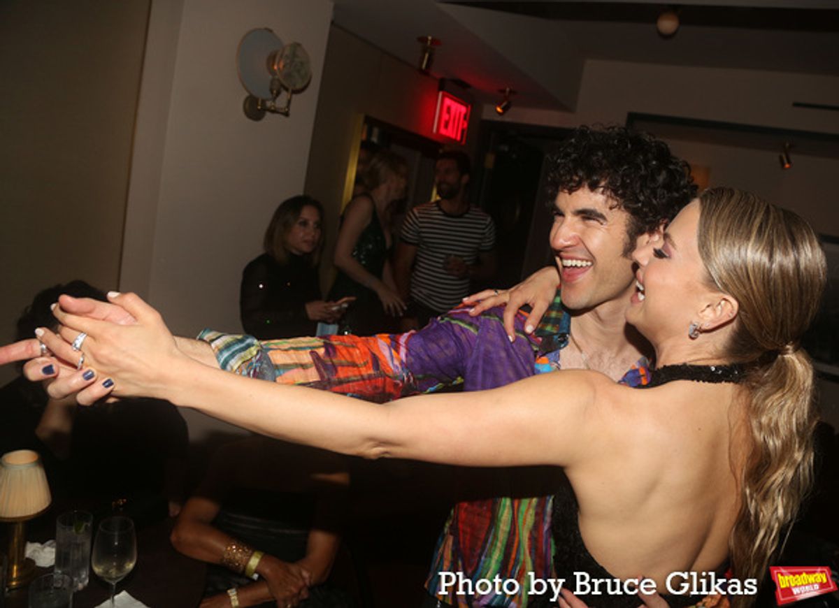 Darren Criss and Julianne Hough  at 