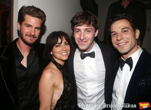 Andrew Garfield, Krysta Rodriguez, Alex Edelman and Skylar Astin @ BroadwayWorld Andrew Garfield, Krysta Rodriguez, Alex Edelman and Skylar Astin Photo