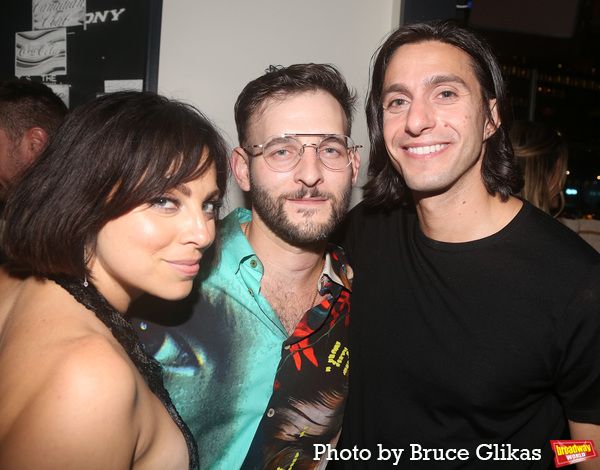 Krysta Rodriguez, Perry Dubin and Gideon Glick Photo