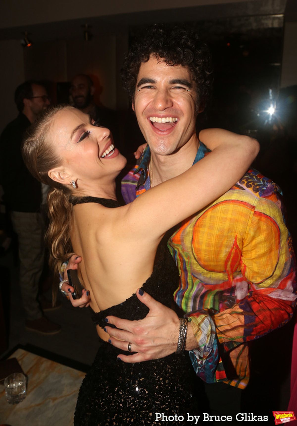Julianne Hough and Darren Criss  at 
