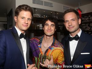 Michael Oberholtzer, Darren Criss and Patrick J. Adams  Photo