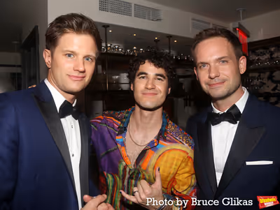 Michael Oberholtzer, Darren Criss and Patrick J. Adams  Photo