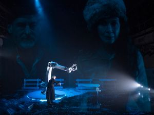 Mark Nelson, Jessica Hecht, Mikhail Baryshnikov Photo