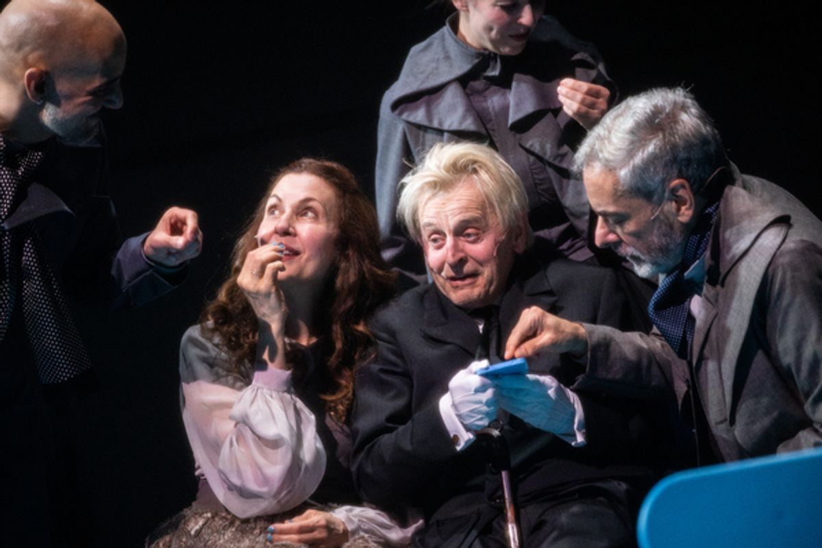 Darya Denisova, Nael Nacer, Jessica Hecht, Mikhail Baryshnikov, Mark Nelson at 
