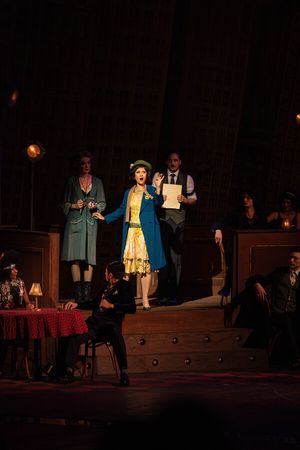 Ali Ewoldt and the cast Photo