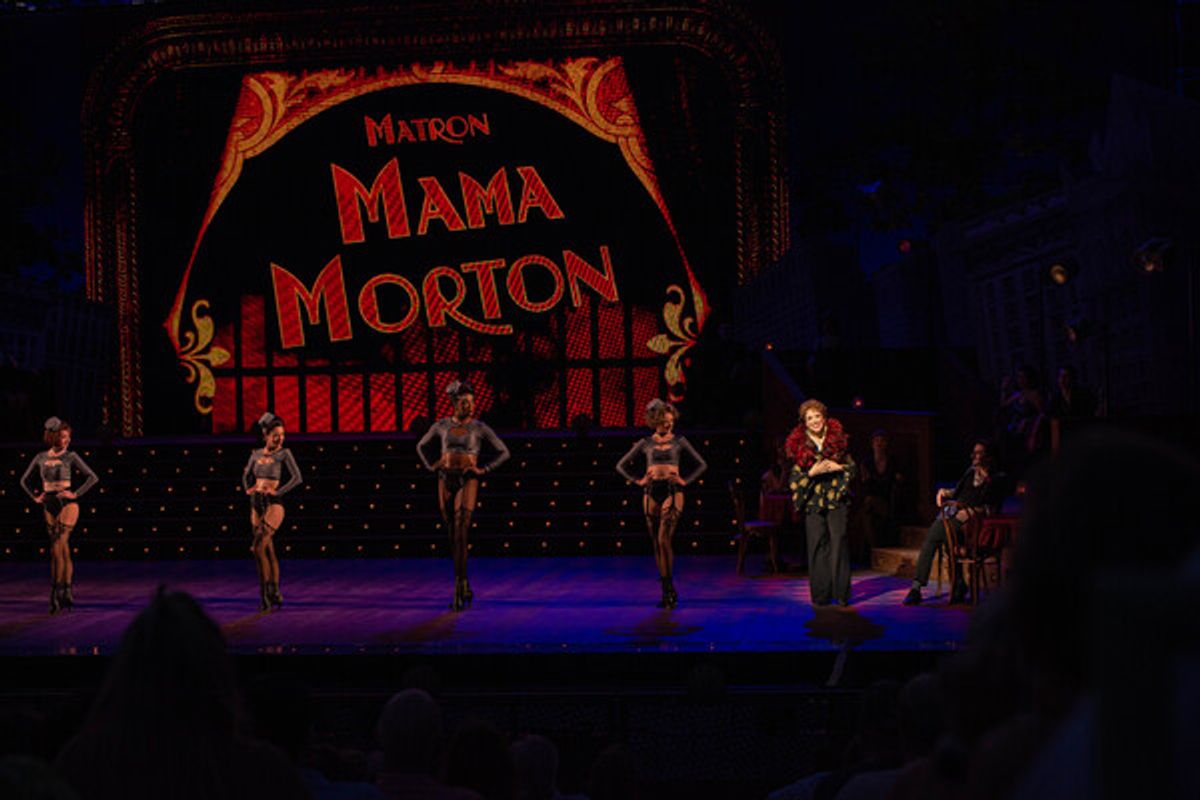 Emily Skinner and the cast at 