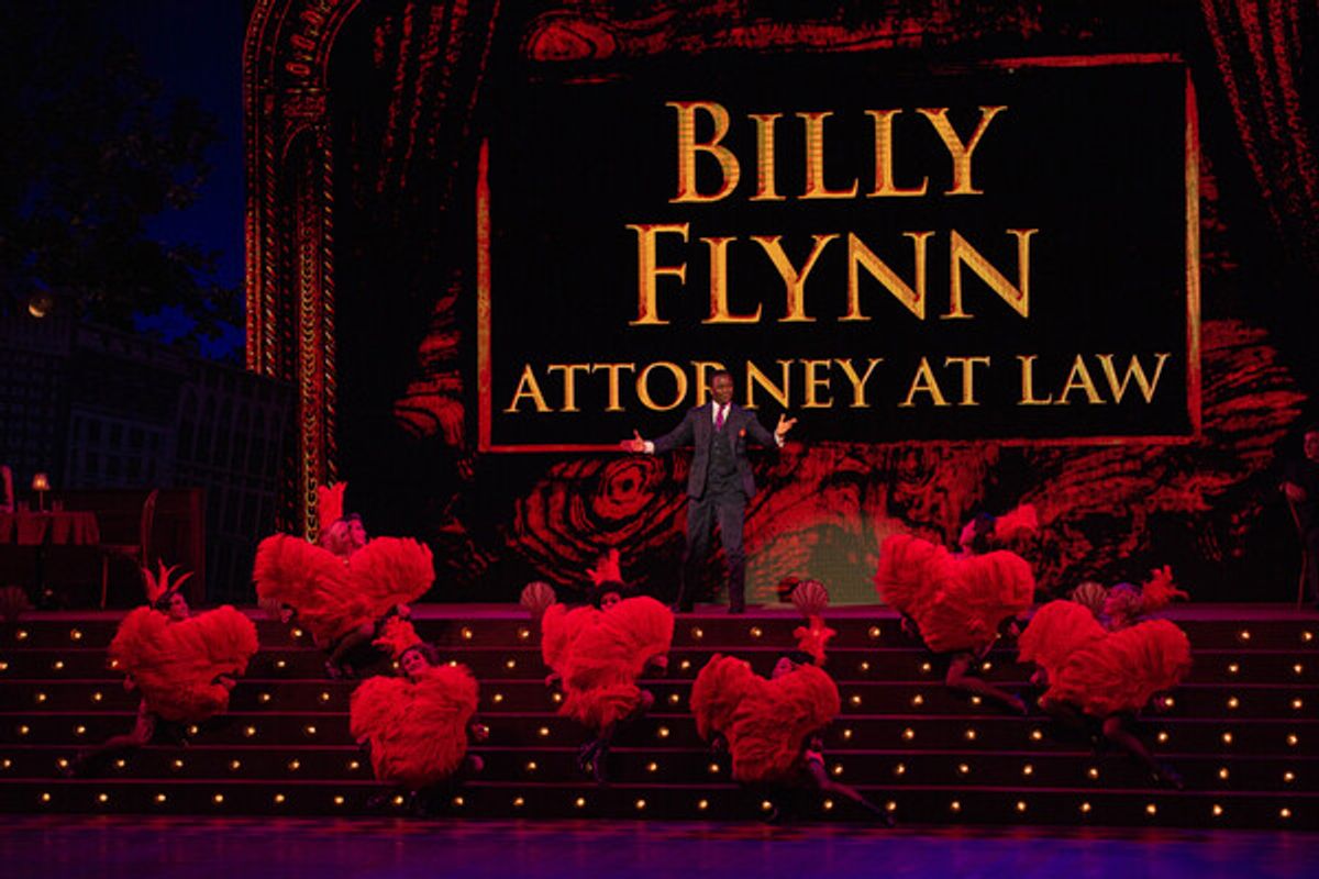 James T. Lane and the cast at 