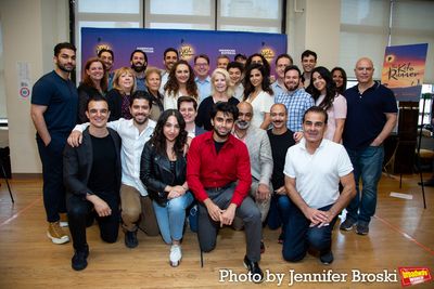 The cast and creative team of THE KITE RUNNER Photo