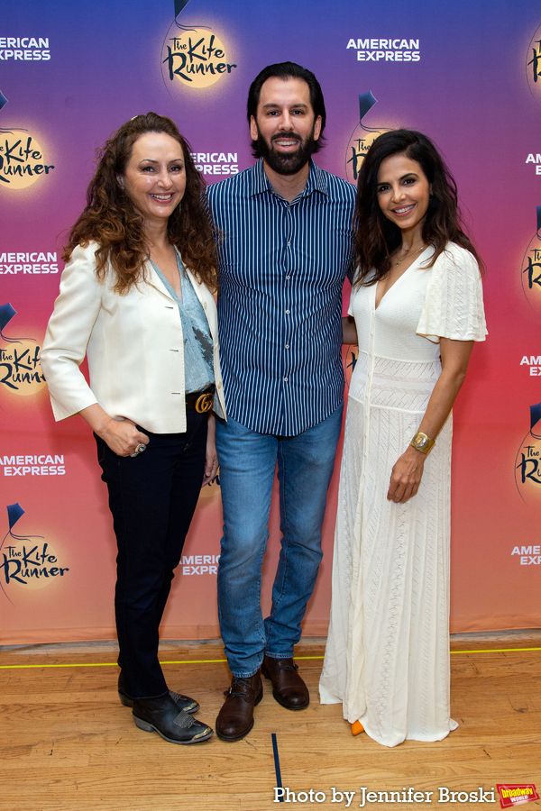Humaira Ghilzai, Salar Nader, Azita Ghanizada Photo