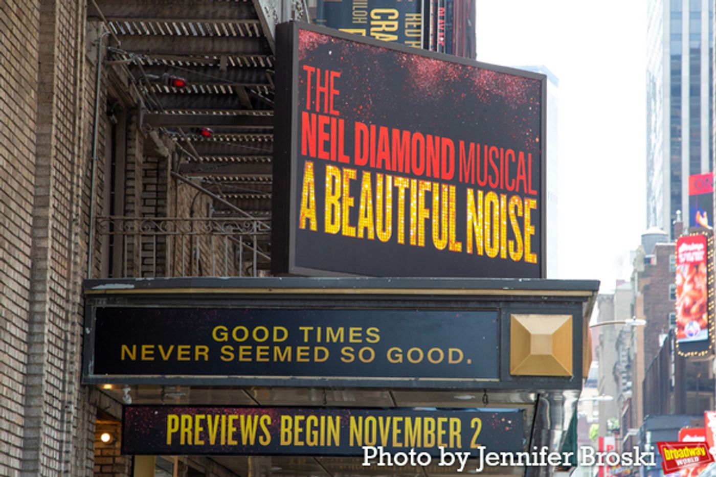 Up on the Marquee: A BEAUTIFUL NOISE Up on the Marquee: A BEAUTIFUL NOISE Image