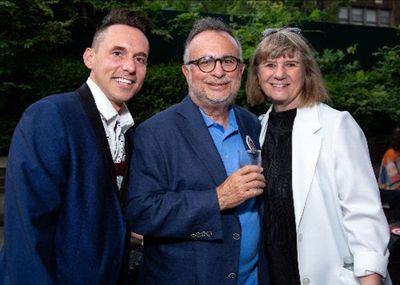 Nick Cearley, Richard Frankel, and Kathleen Clark Photo