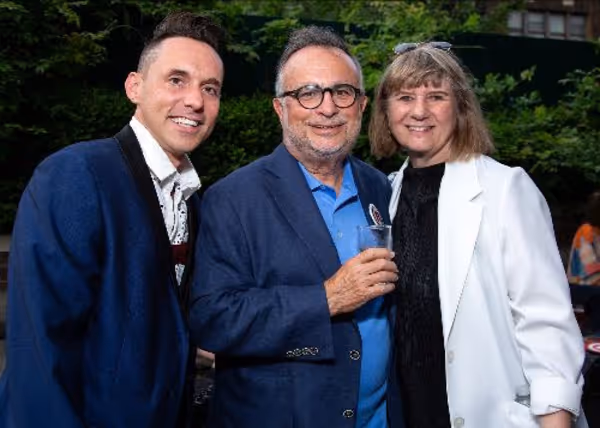 Nick Cearley, Richard Frankel, and Kathleen Clark Photo