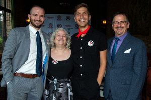 Nathan Winkelstein, Sherri Kotimsky, Jim Bredeson, and Jesse Berger Photo