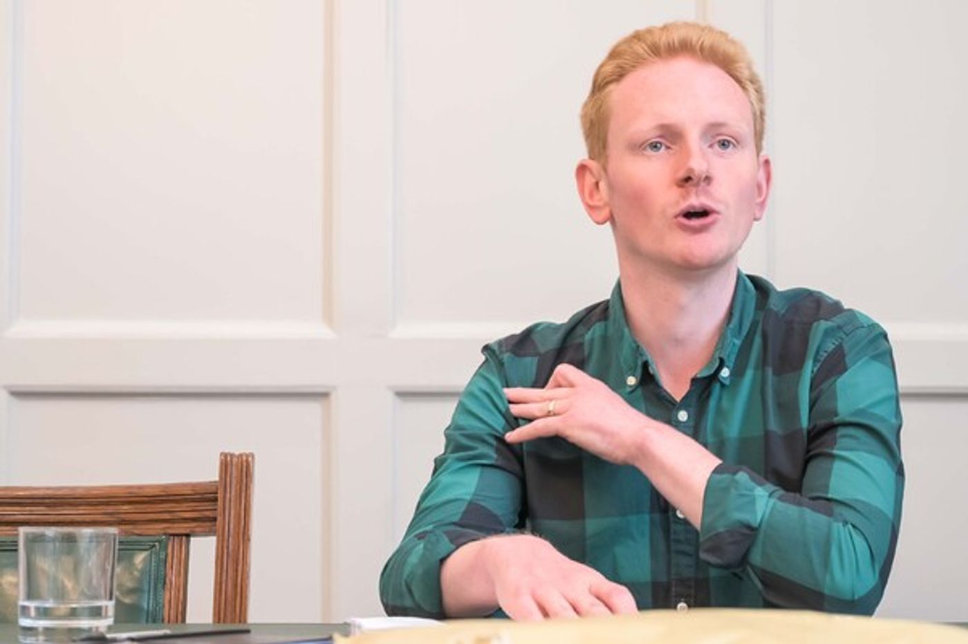 Photos: In Rehearsal for MOMENT OF GRACE at The Hope Theatre Photos: In Rehearsal for MOMENT OF GRACE at The Hope Theatre Image