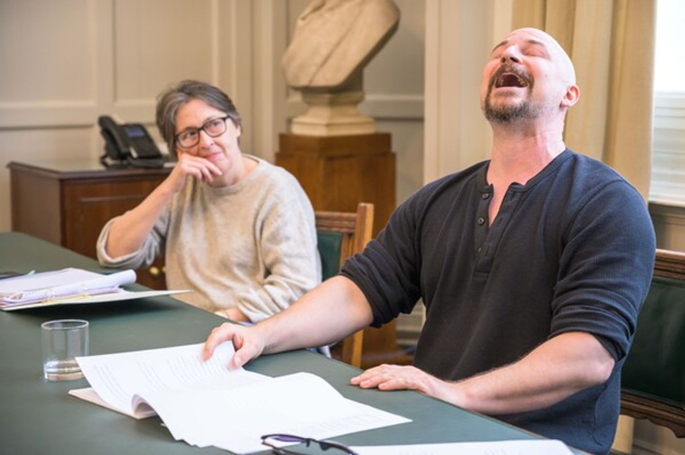 Photos: In Rehearsal for MOMENT OF GRACE at The Hope Theatre  Image