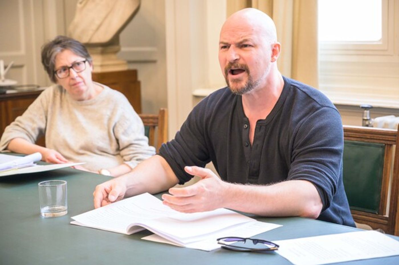 Photos: In Rehearsal for MOMENT OF GRACE at The Hope Theatre  Image