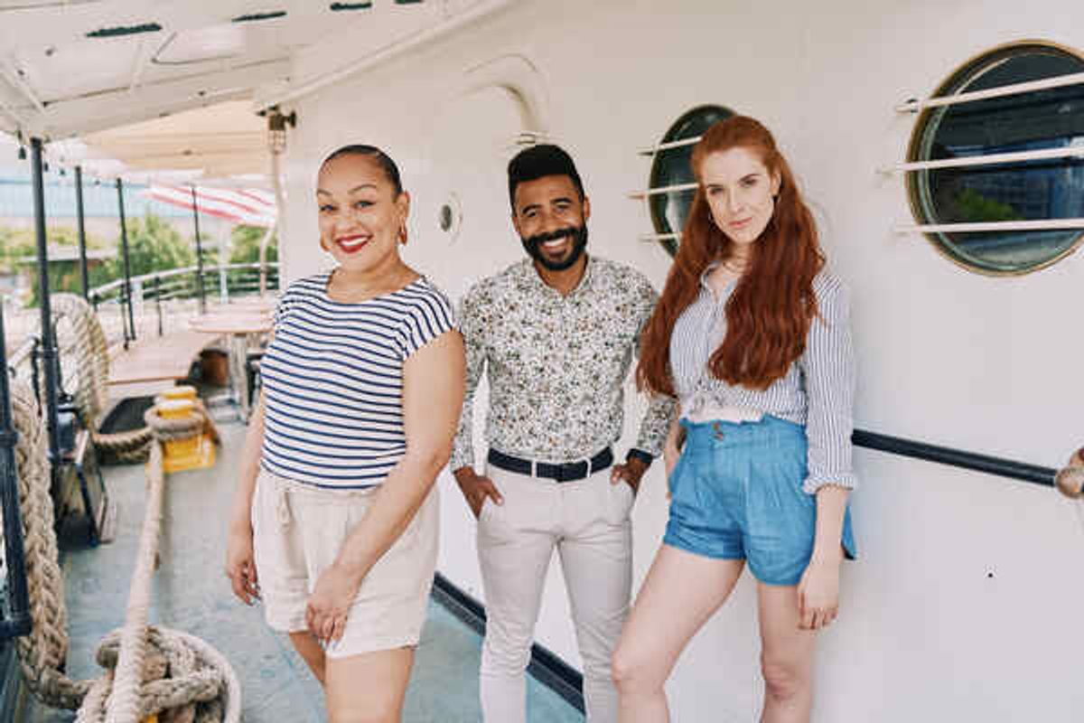 Donnie Hammond, Dimitri Rose, Courtney Bassett at 