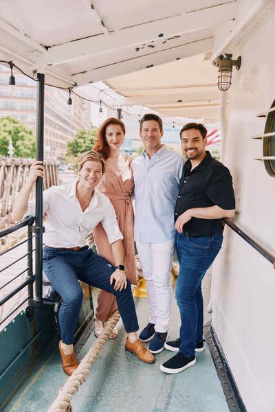 Constantine Rousouli, Marla Mindelle, Tye Blue, Nicholas Connell Photo