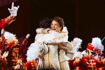Max Clayton and Sutton Foster Photo