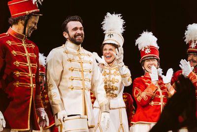 Max Clayton and Sutton Foster Photo