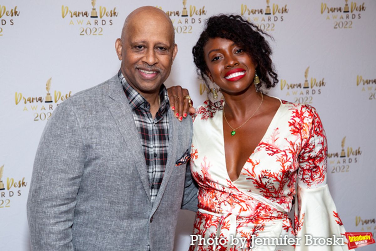 Ruben Santiago-Hudson, Condola Rashad at 