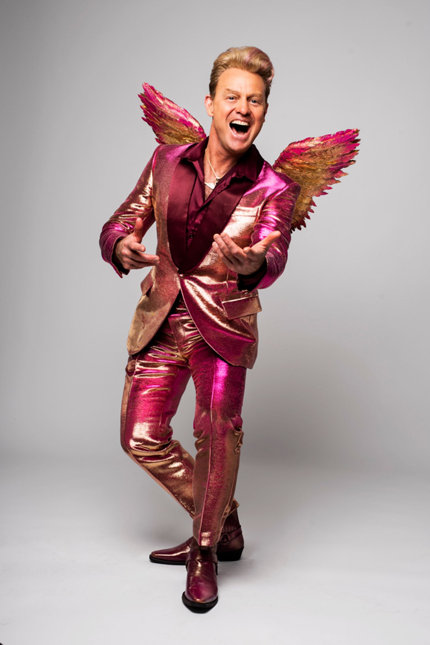 Photos: First Look at Jason Donovan as 'Teen Angel' in GREASE  Image