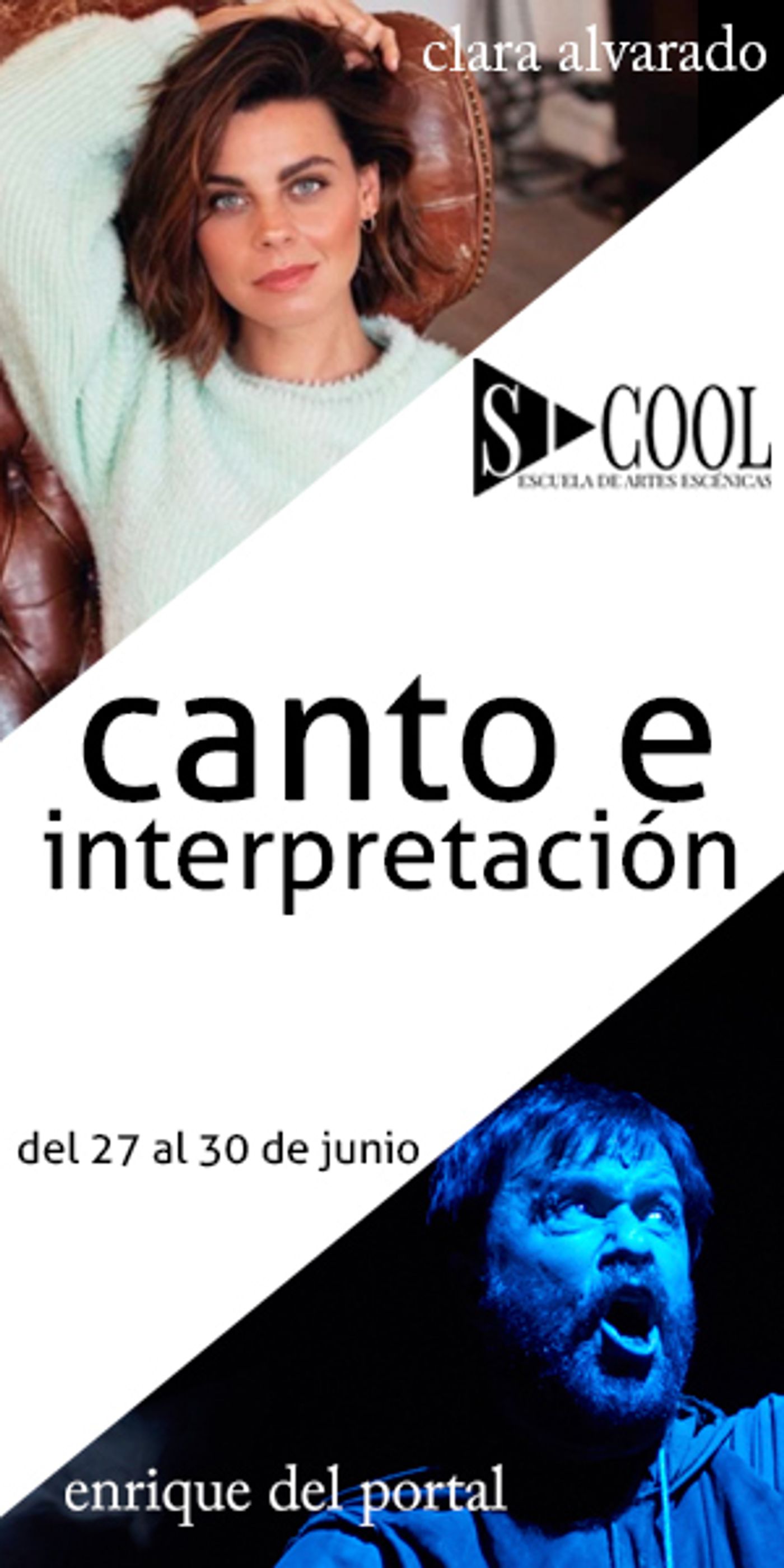 Clara Alvarado y Enrique R del Portal ofrecen un curso en SCOOL  Image