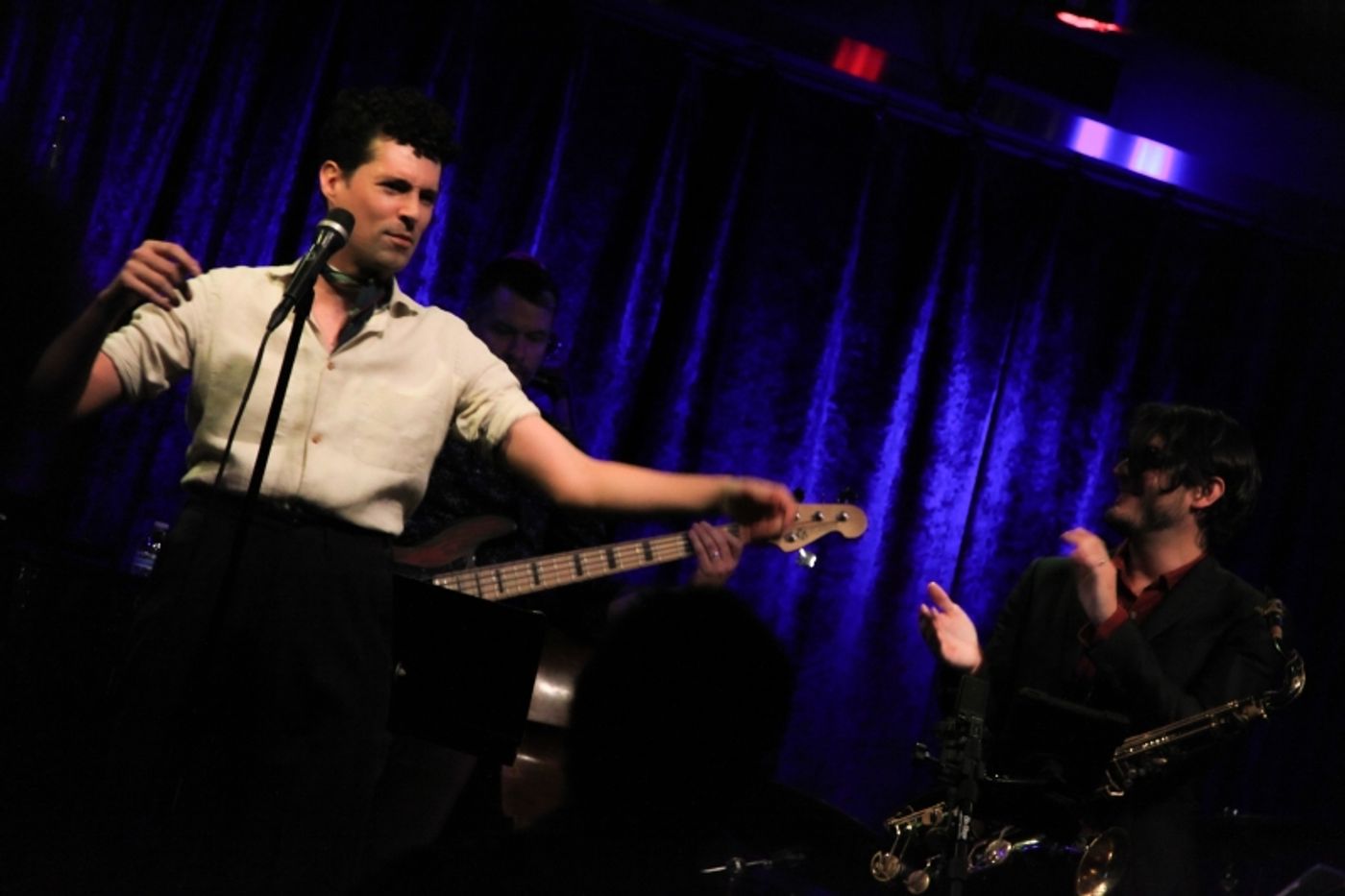 Review: Liam Forde Brought Singing & Chatting & Chatting & Singing To Tell All That It's GREAT TO BE HERE At The Birdland Theater  Image