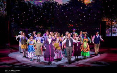 The Cast of Mary Poppins Photo