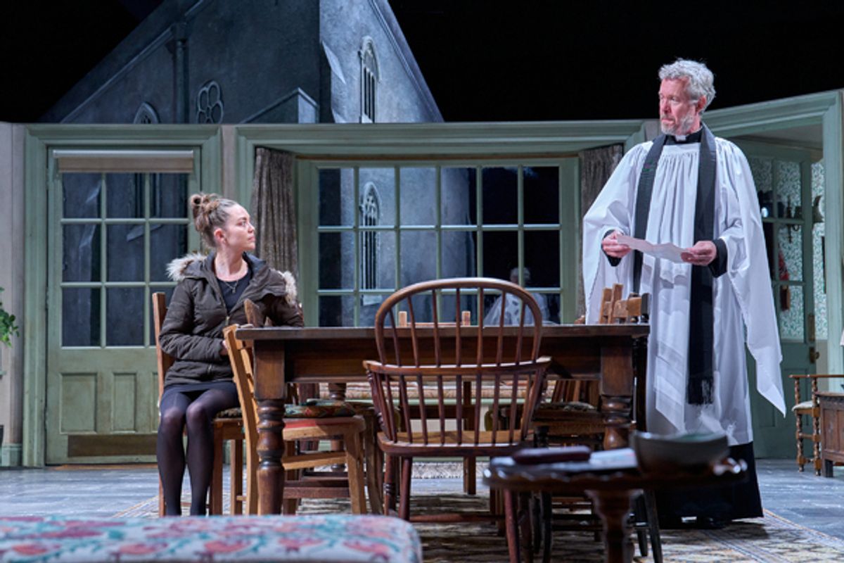 Sarah Twomey and Alex Jennings at 