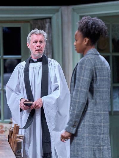 Alex Jennings and Rachael Ofori  Photo